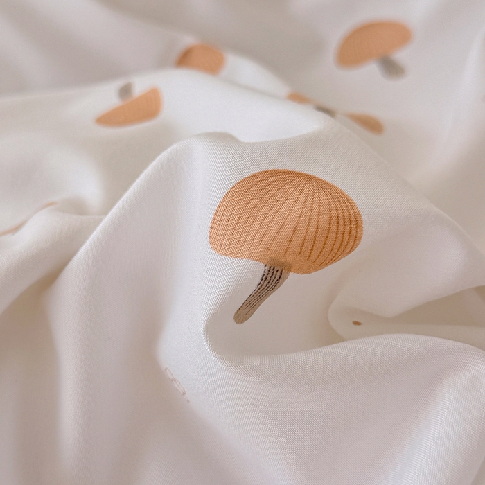 91家纺网 家纺一手货源 找家纺 家贝爱 2026新款云感棉单被套被套单件 白蘑菇园