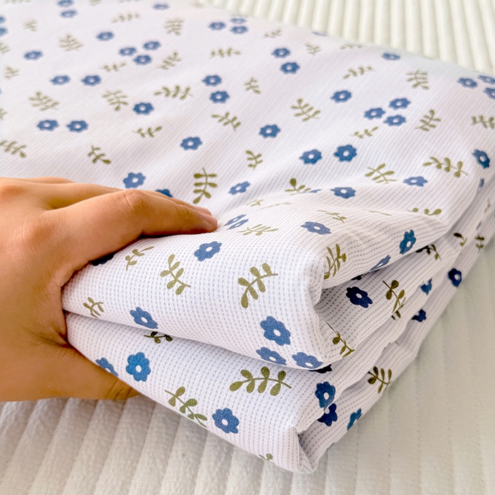 91家纺网 家纺一手货源 找家纺 家贝爱 2026新款云感棉单被套被套单件 淡墨花影