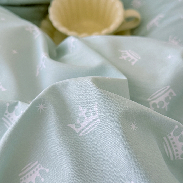 91家纺网 家纺一手货源 找家纺 家贝爱 2026新款云感棉单被套被套单件 小皇冠