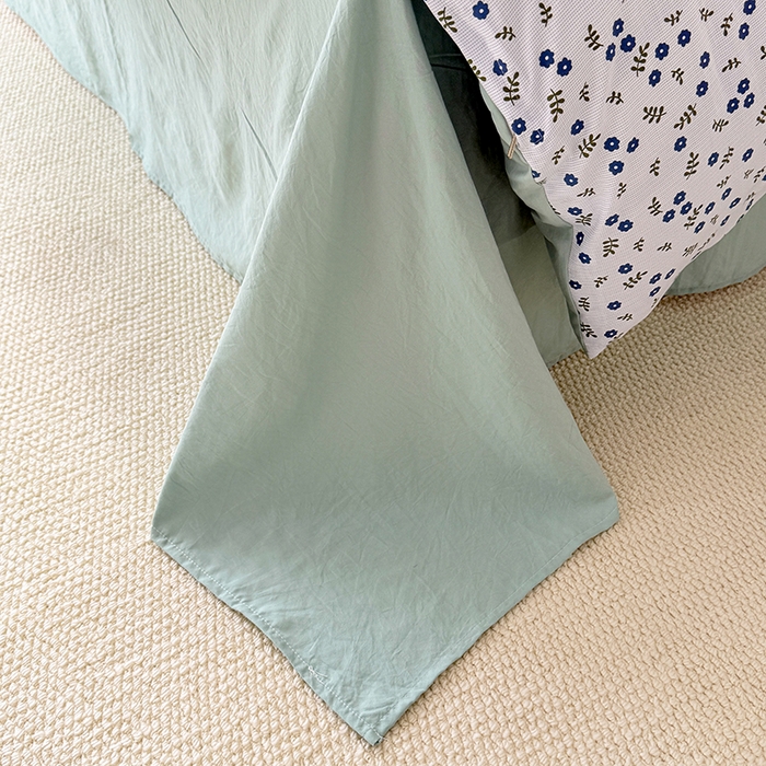 91家纺网 家纺一手货源 找家纺 家贝爱 2026新款云感棉单被套被套单件 淡墨花影