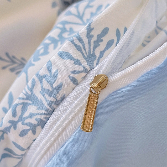 91家纺网 家纺一手货源 找家纺 家贝爱 2026新款云感棉单被套被套单件 叶繁幽兰