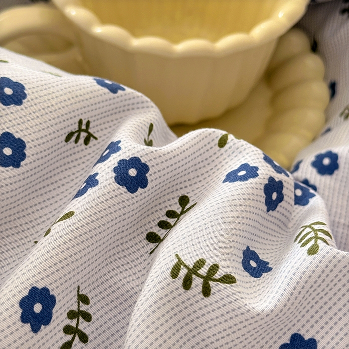 91家纺网 家纺一手货源 找家纺 家贝爱 2026新款云感棉单被套被套单件 淡墨花影