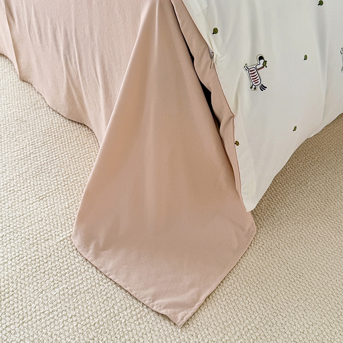 91家纺网 家纺一手货源 找家纺 家贝爱 2026新款云感棉单被套被套单件 小马哒哒