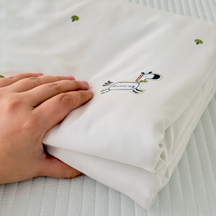 91家纺网 家纺一手货源 找家纺 家贝爱 2026新款云感棉单被套被套单件 小马哒哒