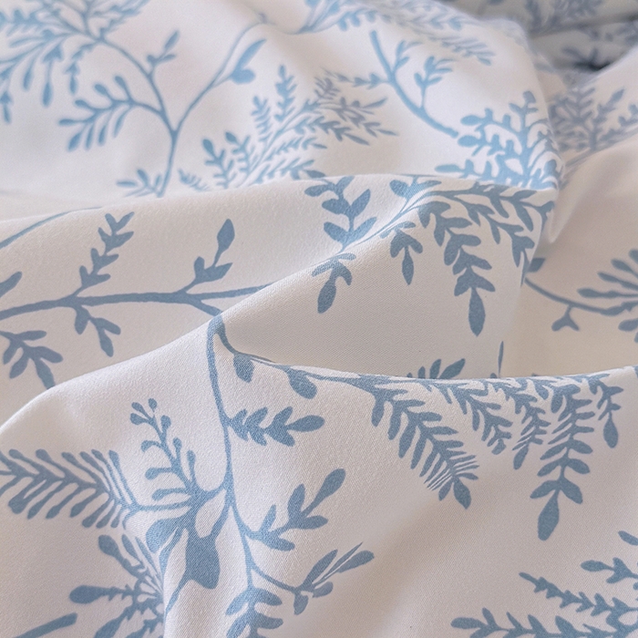 91家纺网 家纺一手货源 找家纺 家贝爱 2026新款云感棉单被套被套单件 叶繁幽兰