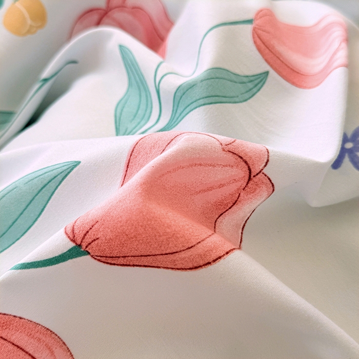 91家纺网 家纺一手货源 找家纺 家贝爱 2026新款云感棉单被套被套单件 郁郁花香