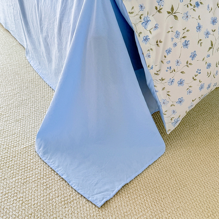 91家纺网 家纺一手货源 找家纺 家贝爱 2026新款云感棉单被套被套单件 小兰花