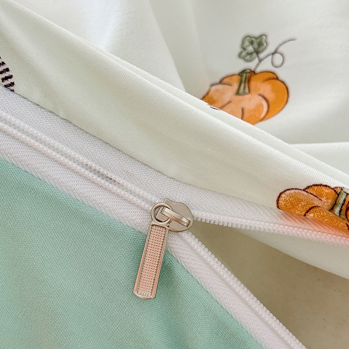 91家纺网 家纺一手货源 找家纺 家贝爱 2026新款云感棉单被套被套单件 南瓜翩翩