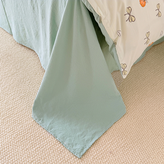 91家纺网 家纺一手货源 找家纺 家贝爱 2026新款云感棉单被套被套单件 南瓜翩翩