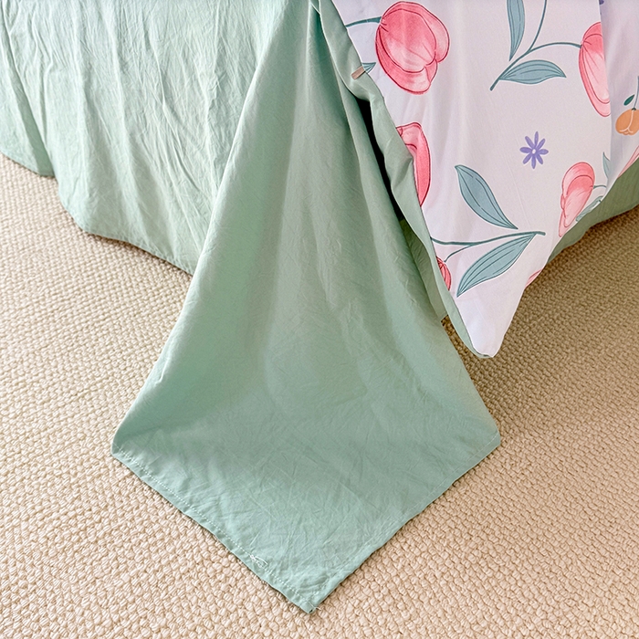 91家纺网 家纺一手货源 找家纺 家贝爱 2026新款云感棉单被套被套单件 郁郁花香