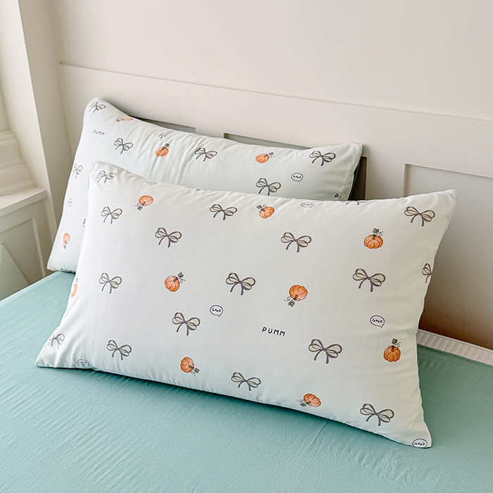 91家纺网 家纺一手货源 找家纺 家贝爱 2026新款云感棉单被套被套单件 南瓜翩翩