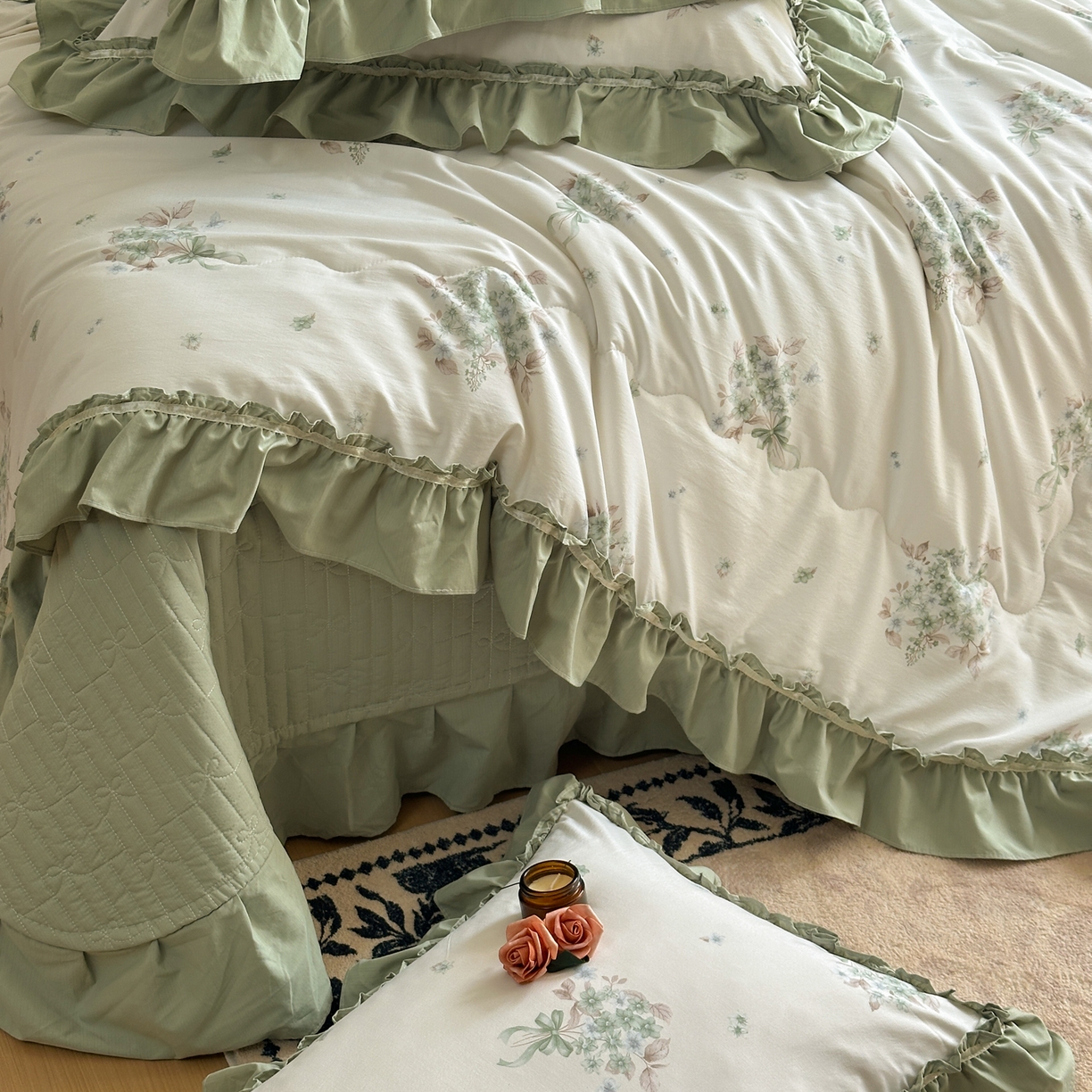 91家纺网 家纺一手货源 找家纺 （总）星光耀 2026新款A类凉感天丝棉夏被床盖四件套