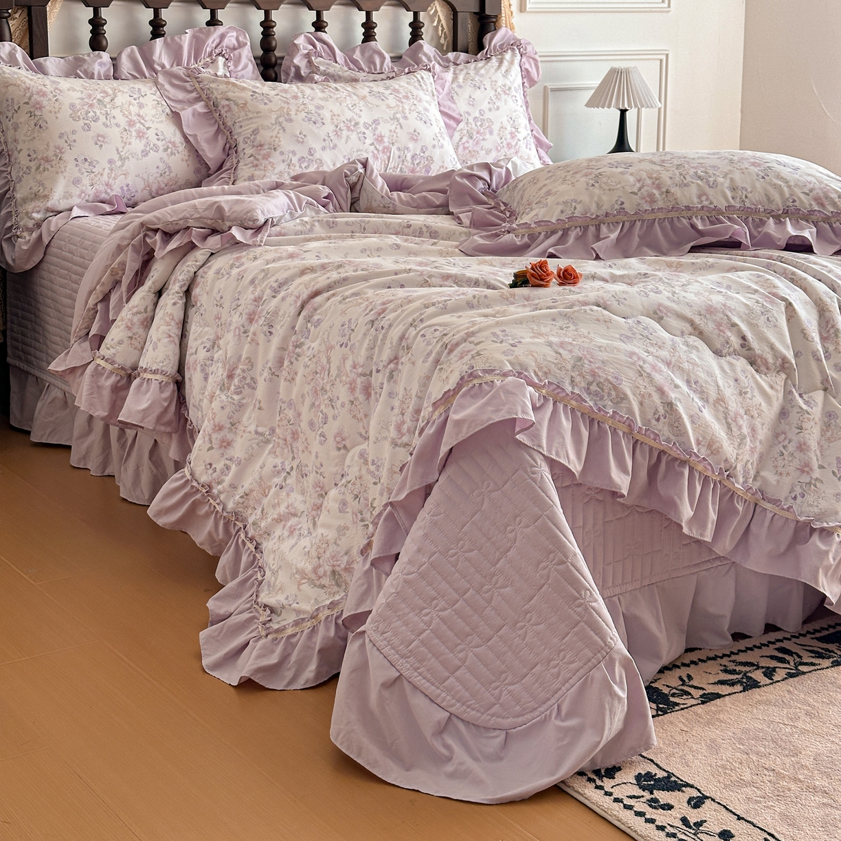 91家纺网 家纺一手货源 找家纺 （总）星光耀 2026新款A类凉感天丝棉夏被床盖四件套