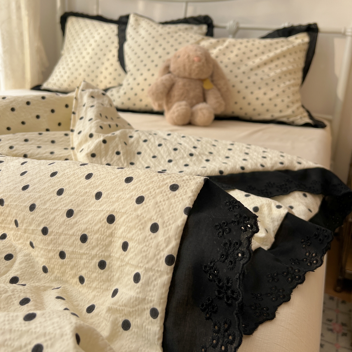 91家纺网 家纺一手货源 找家纺 （总）欣宜家纺 2026新款A类全棉花边泡芙棉夏被夏凉被