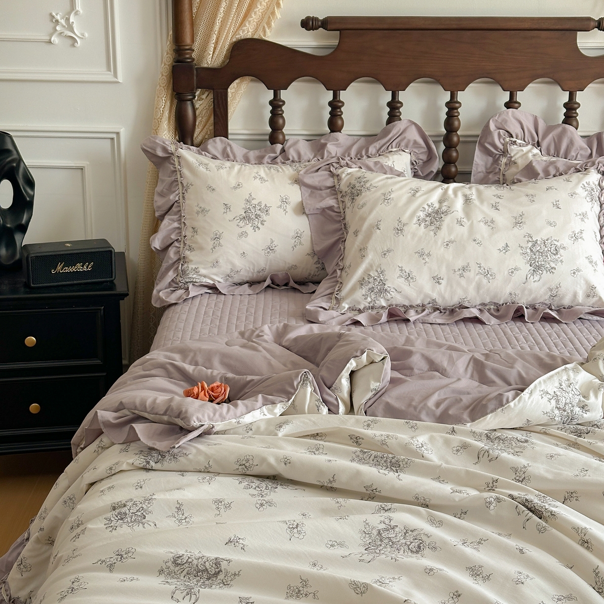 91家纺网 家纺一手货源 找家纺 星光耀 2026新款A类凉感天丝棉夏被床盖四件套 南阳假日