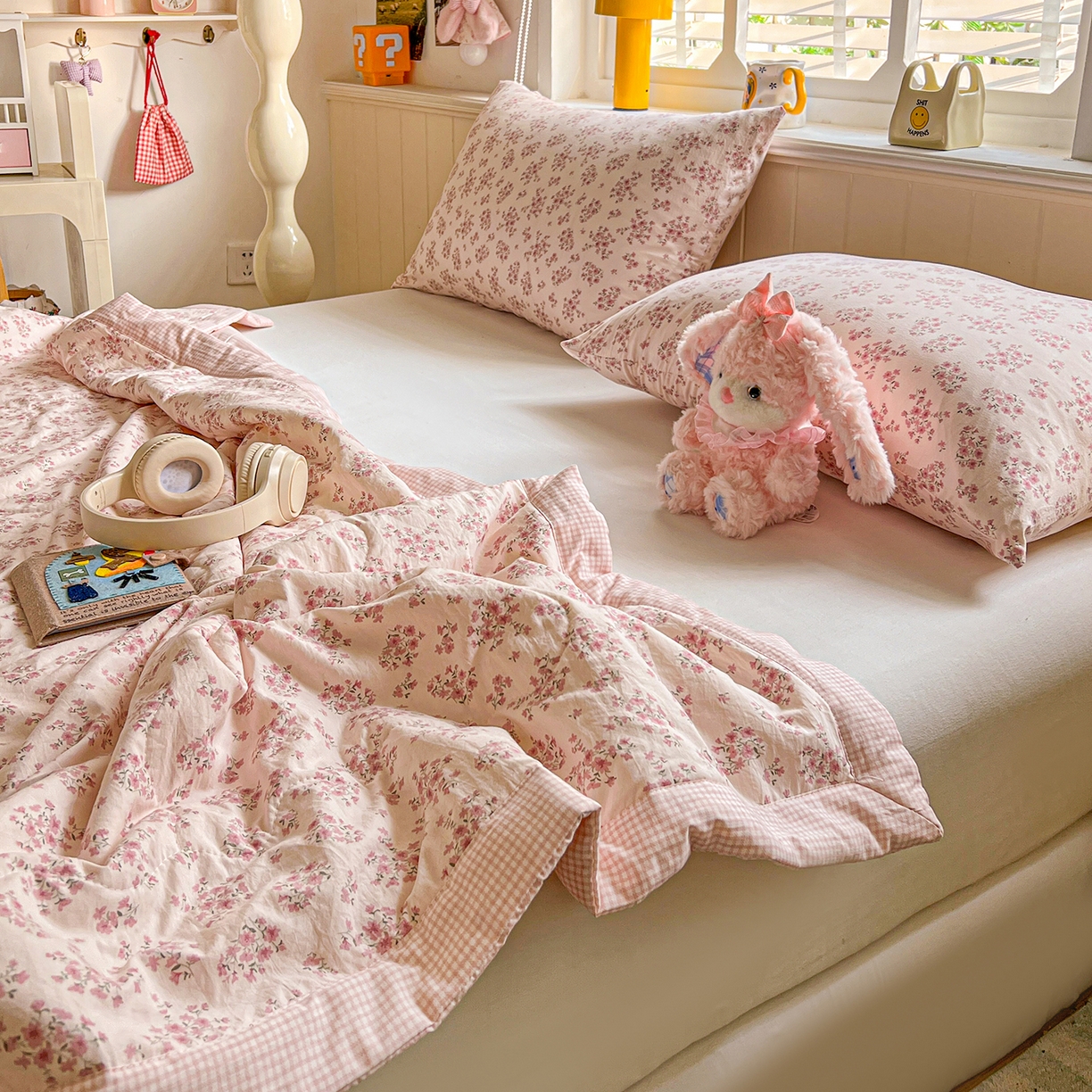 91家纺网 家纺一手货源 找家纺 （总）欣宜家纺 2026新款A类水洗棉棉花夏被夏凉被