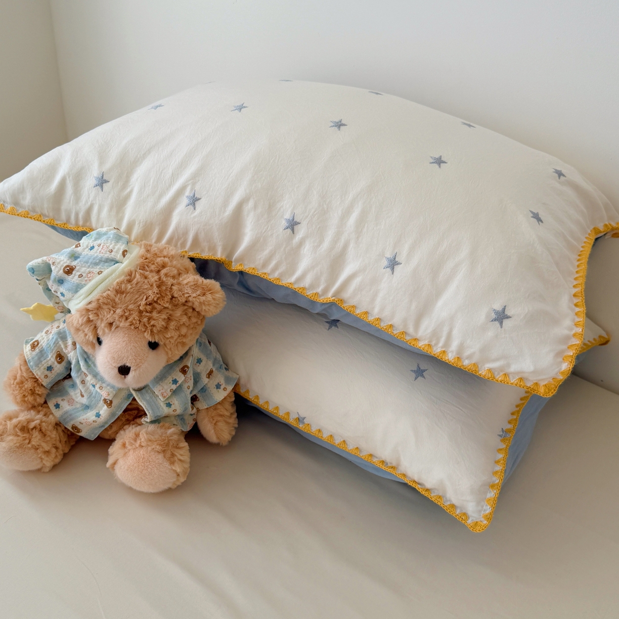 91家纺网 家纺一手货源 找家纺 顾里家纺 2026新款韩风刺绣云朵棉夏被夏凉被空调被 星岛灰