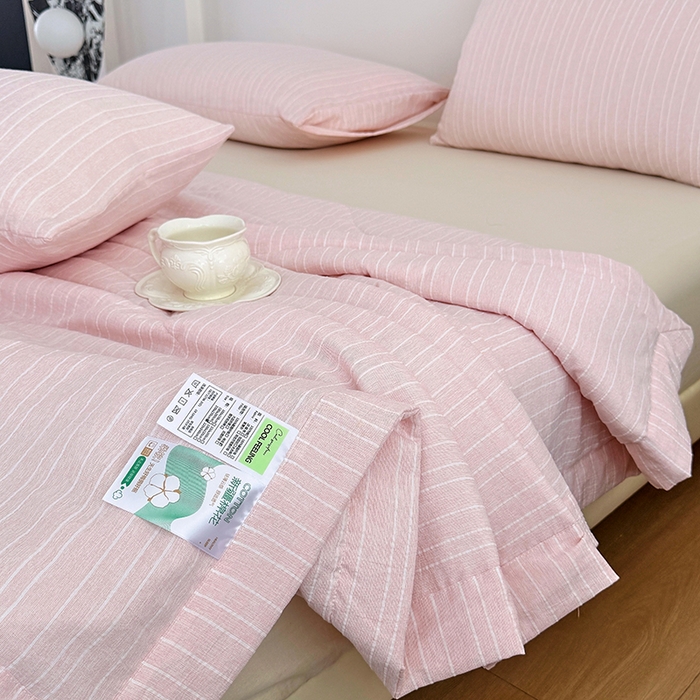 91家纺网 家纺一手货源 找家纺 （总）家贝爱 2026新款色织提花新疆棉棉花夏被夏凉被空调被