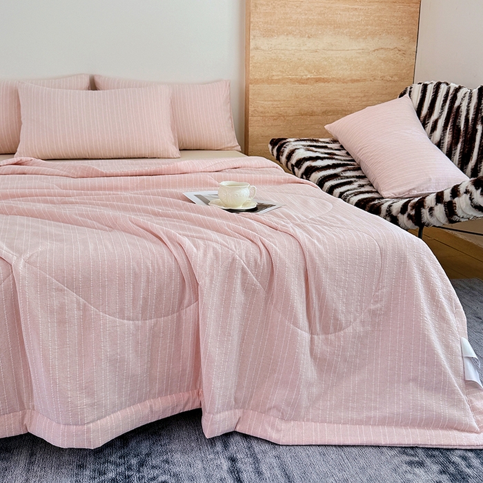 91家纺网 家纺一手货源 找家纺 （总）家贝爱 2026新款色织提花新疆棉棉花夏被夏凉被空调被