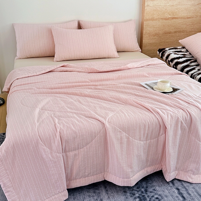 91家纺网 家纺一手货源 找家纺 （总）家贝爱 2026新款色织提花新疆棉棉花夏被夏凉被空调被