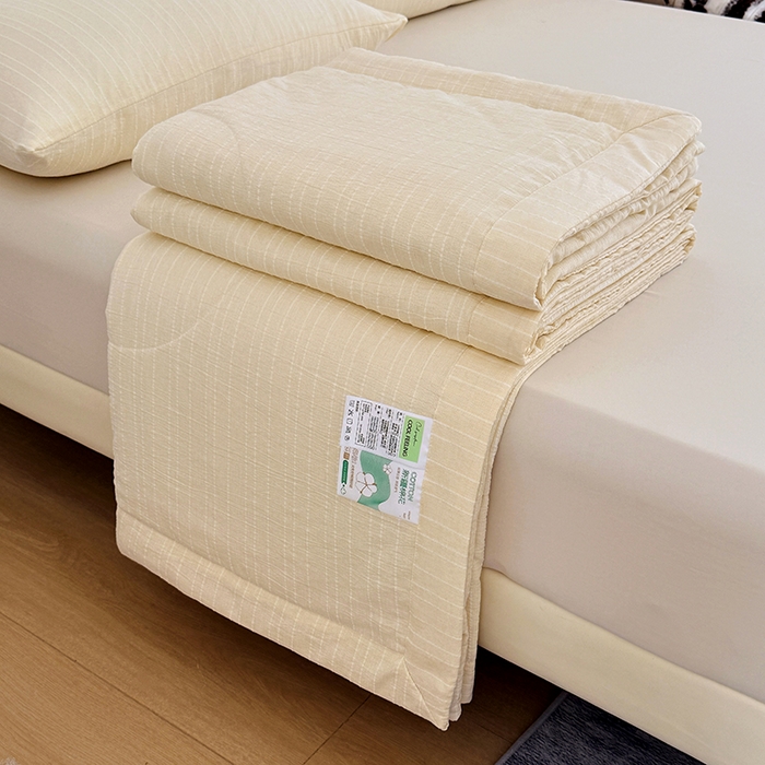 91家纺网 家纺一手货源 找家纺 （总）家贝爱 2026新款色织提花新疆棉棉花夏被夏凉被空调被