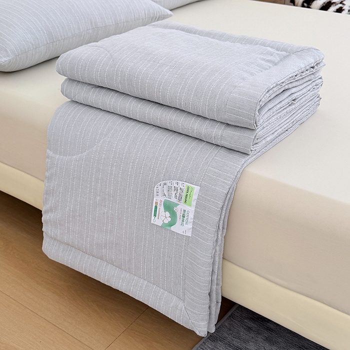 91家纺网 家纺一手货源 找家纺 （总）家贝爱 2026新款色织提花新疆棉棉花夏被夏凉被空调被