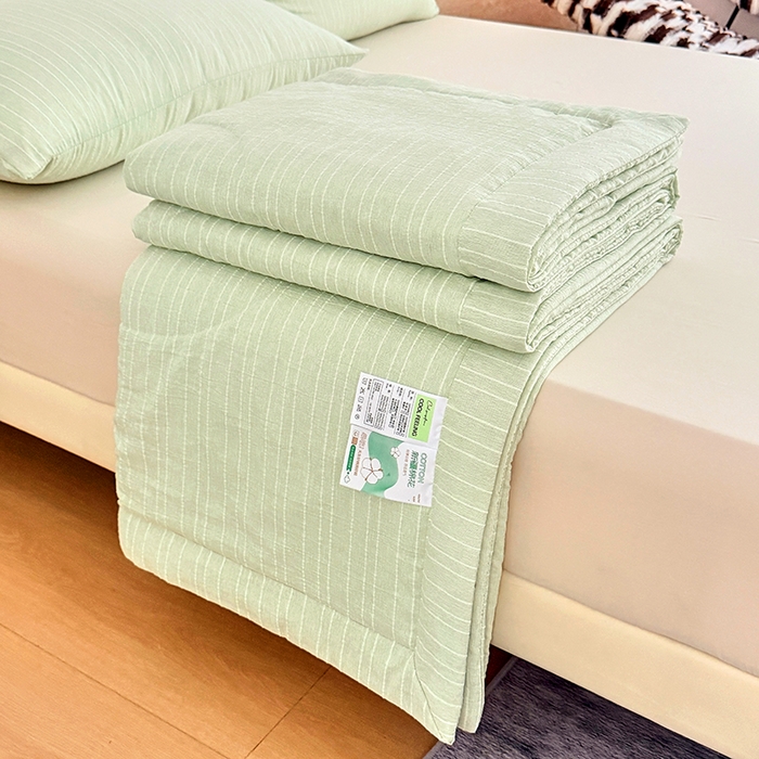 91家纺网 家纺一手货源 找家纺 （总）家贝爱 2026新款色织提花新疆棉棉花夏被夏凉被空调被