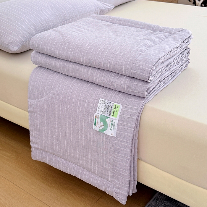 91家纺网 家纺一手货源 找家纺 （总）家贝爱 2026新款色织提花新疆棉棉花夏被夏凉被空调被