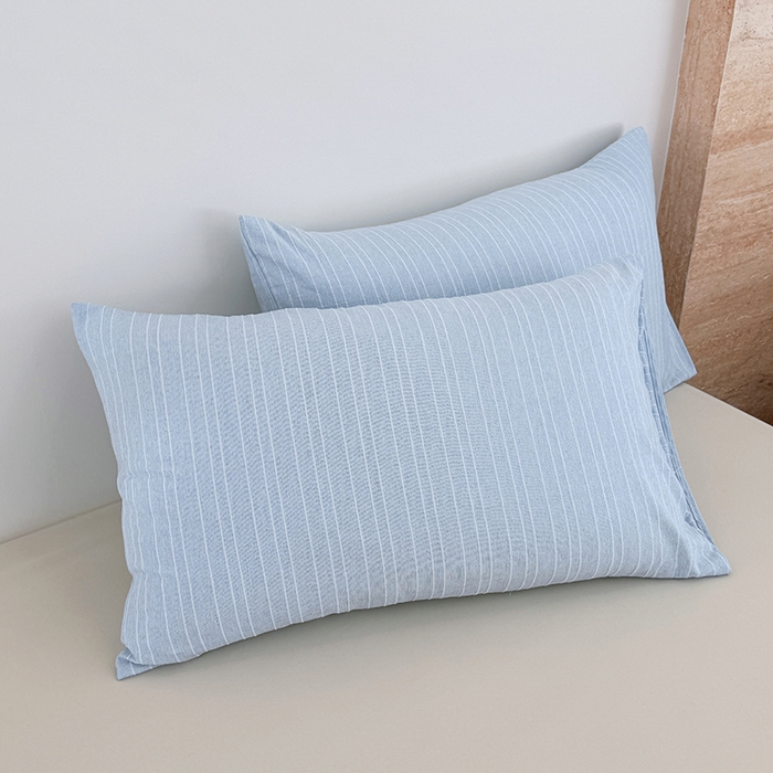 91家纺网 家纺一手货源 找家纺 家贝爱 2026新款色织提花新疆棉棉花夏被夏凉被空调被 流光蓝