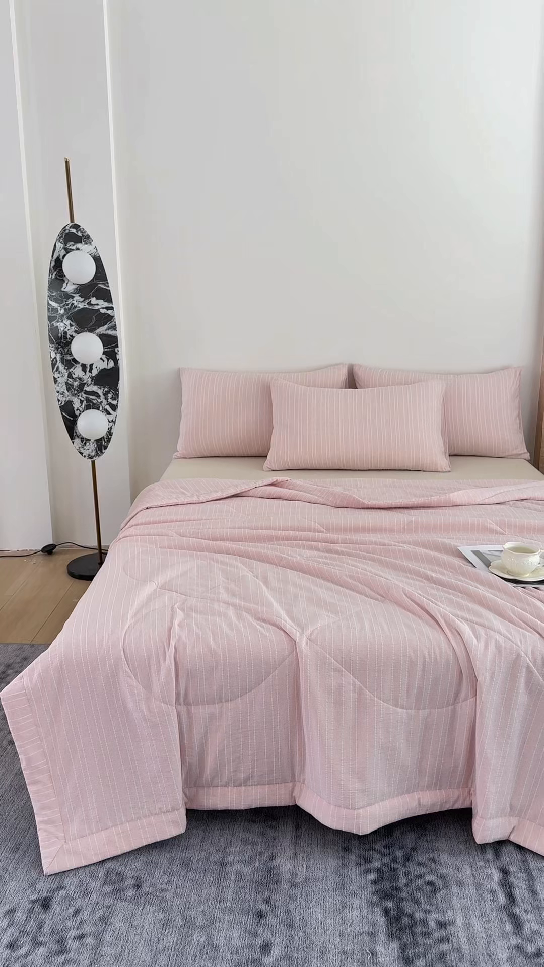 91家纺网 家纺一手货源 找家纺 （总）家贝爱 2026新款色织提花新疆棉棉花夏被夏凉被空调被