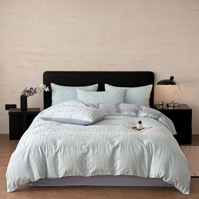 91家纺网 家纺一手货源 找家纺 （总）雅萱家纺 2026新款60支提花全棉四件套