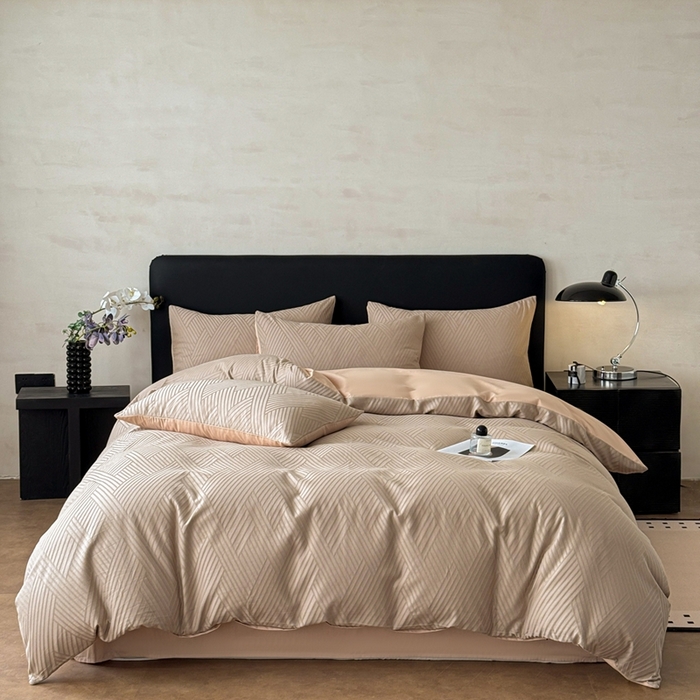 91家纺网 家纺一手货源 找家纺 （总）雅萱家纺 2026新款60支提花全棉四件套