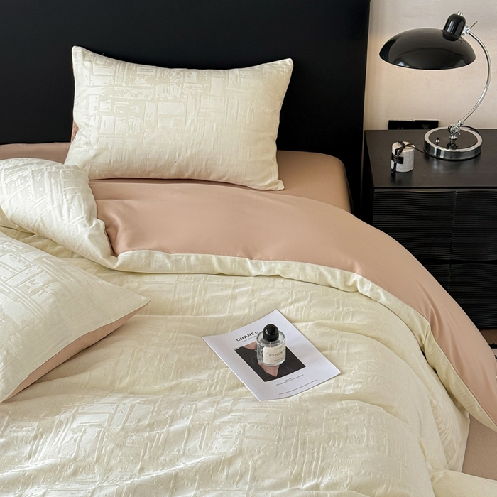 91家纺网 家纺一手货源 找家纺 （总）雅萱家纺 2026新款60支提花全棉四件套