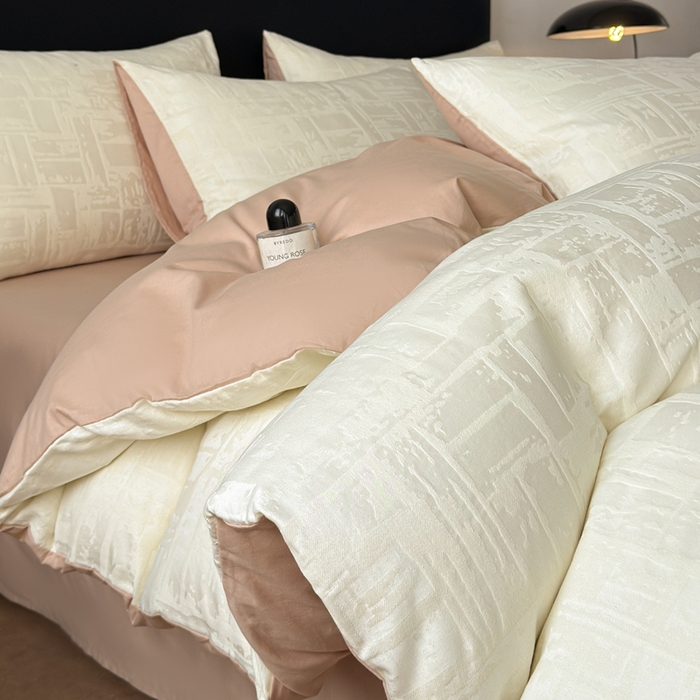 91家纺网 家纺一手货源 找家纺 （总）雅萱家纺 2026新款60支提花全棉四件套