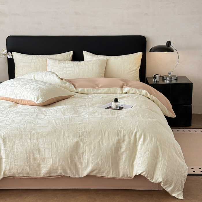 91家纺网 家纺一手货源 找家纺 （总）雅萱家纺 2026新款60支提花全棉四件套