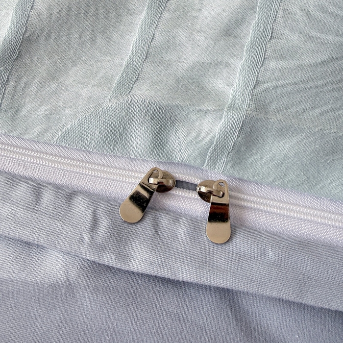 91家纺网 家纺一手货源 找家纺 雅萱家纺 2026新款60支提花全棉四件套 爱心-碧水