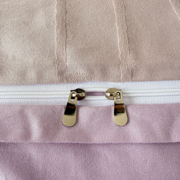 91家纺网 家纺一手货源 找家纺 雅萱家纺 2026新款60支提花全棉四件套 爱心-柔粉