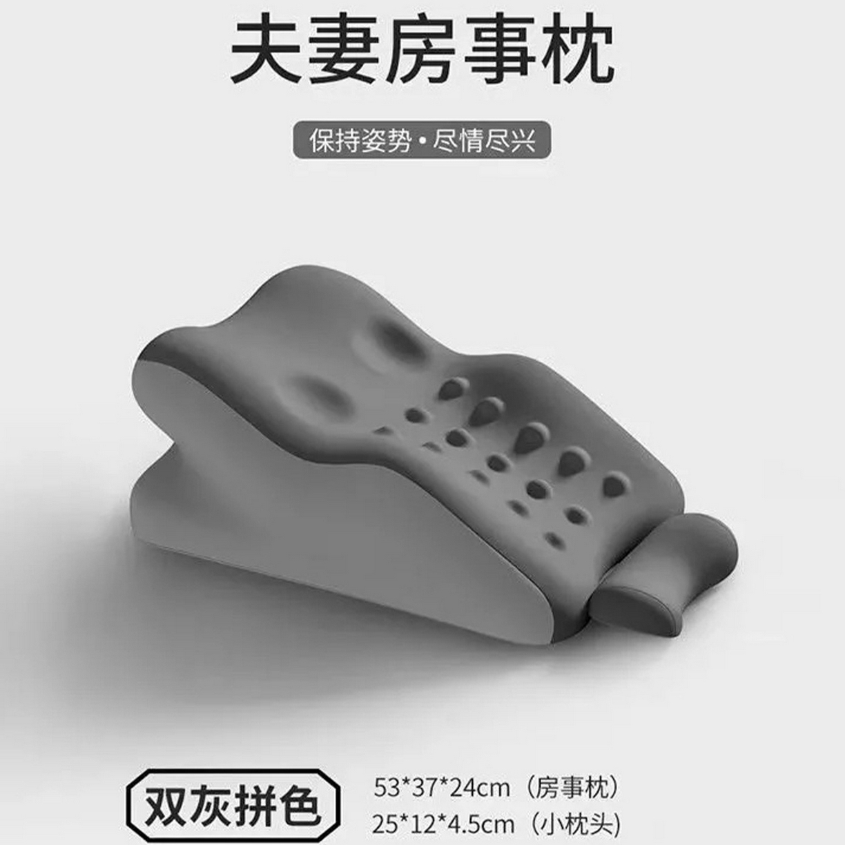 91家纺网 家纺一手货源 找家纺 （总）优芯选 2026新款慢回弹零压力凉感丝人体工学多功能趴睡枕按摩趴趴枕