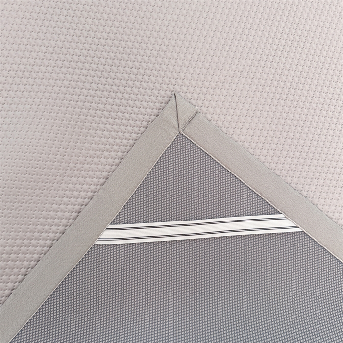 91家纺网 家纺一手货源 找家纺 喜居 2026新款PE凉感小熊刺绣平席席子凉席 PE凉感刺绣平席-Mr. Bear-灰