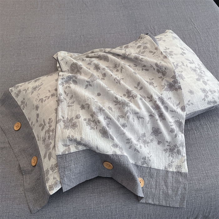 91家纺网 家纺一手货源 找家纺 （总）圣比熊 2026新款A类原麻纽扣枕套宿舍单只枕芯套枕头套一对装枕芯内胆套