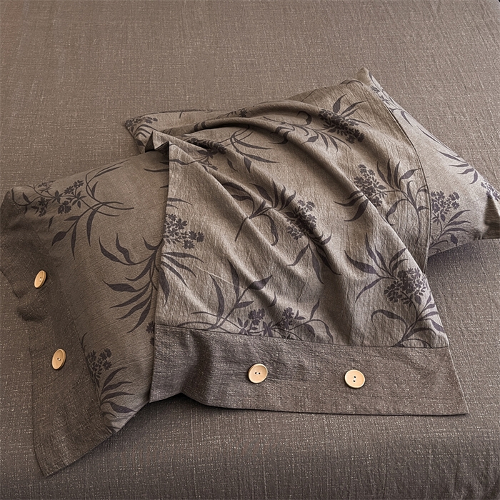 91家纺网 家纺一手货源 找家纺 （总）梦舒羽 2026新款A类原麻纽扣枕套宿舍单只枕芯套枕头套一对装枕芯内胆套