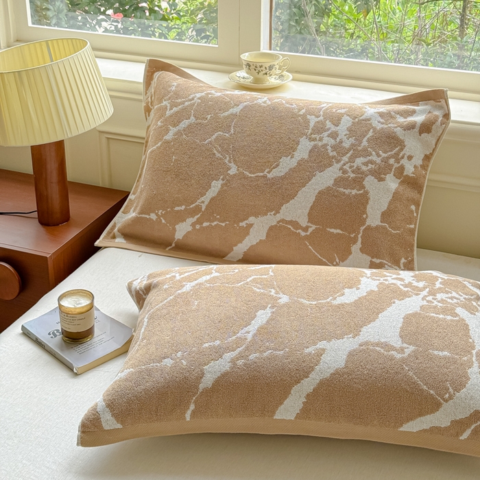 91家纺网 家纺一手货源 找家纺 （总）乐家毛巾被（工厂自产自销） 2026新款A类全棉纯棉色织提花抗菌毛圈枕巾