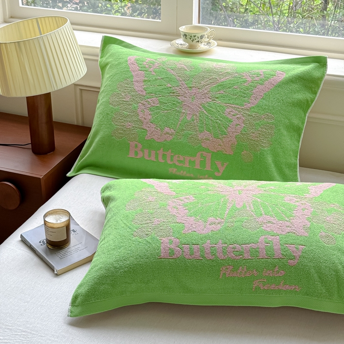 91家纺网 家纺一手货源 找家纺 （总）乐家毛巾被（工厂自产自销） 2026新款A类全棉纯棉色织提花抗菌毛圈枕巾