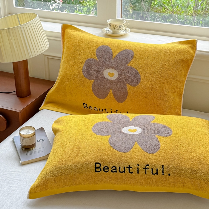 91家纺网 家纺一手货源 找家纺 （总）乐家毛巾被（工厂自产自销） 2026新款A类全棉纯棉色织提花抗菌毛圈枕巾