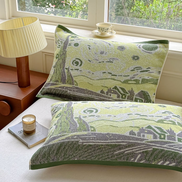 91家纺网 家纺一手货源 找家纺 （总）乐家毛巾被（工厂自产自销） 2026新款A类全棉纯棉色织提花抗菌毛圈枕巾