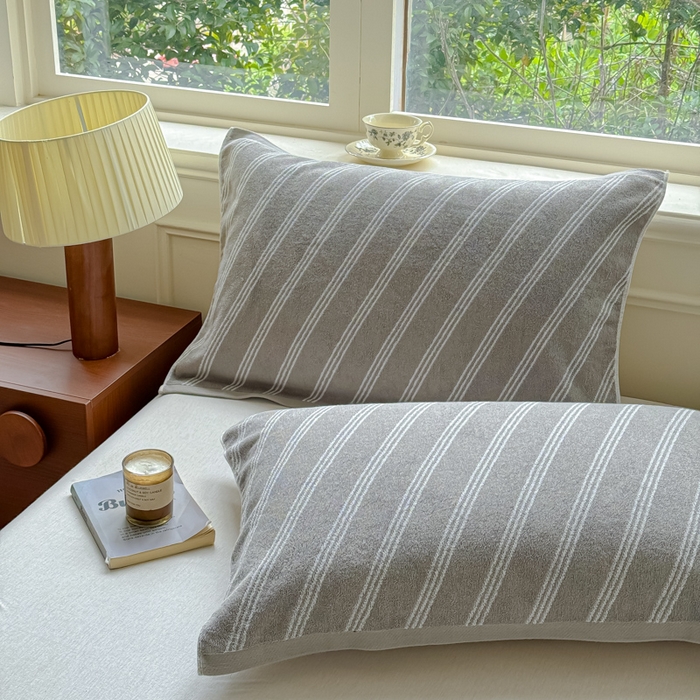 91家纺网 家纺一手货源 找家纺 （总）乐家毛巾被（工厂自产自销） 2026新款A类全棉纯棉色织提花抗菌毛圈枕巾