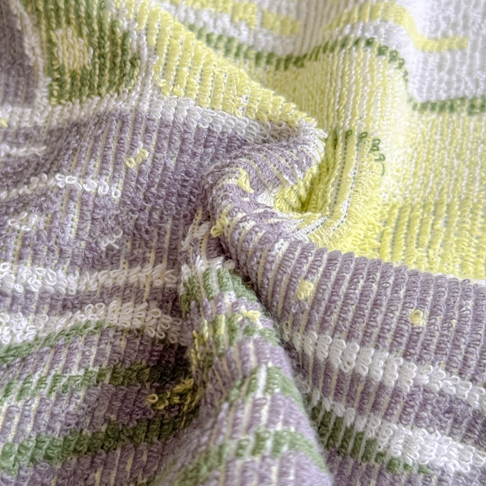 91家纺网 家纺一手货源 找家纺 乐家毛巾被（工厂自产自销） 2026新款A类全棉纯棉色织提花抗菌毛圈枕巾 梦中小镇