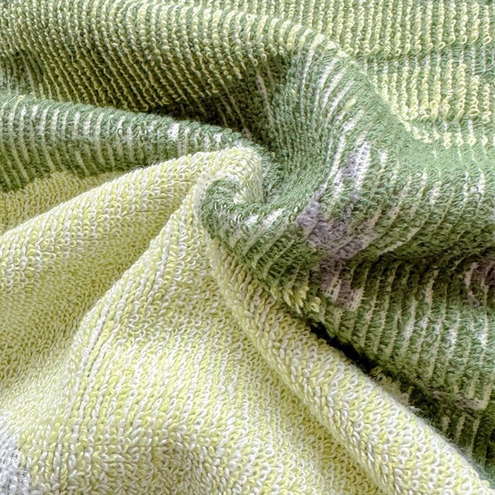 91家纺网 家纺一手货源 找家纺 乐家毛巾被（工厂自产自销） 2026新款A类全棉纯棉色织提花抗菌毛圈枕巾 山水