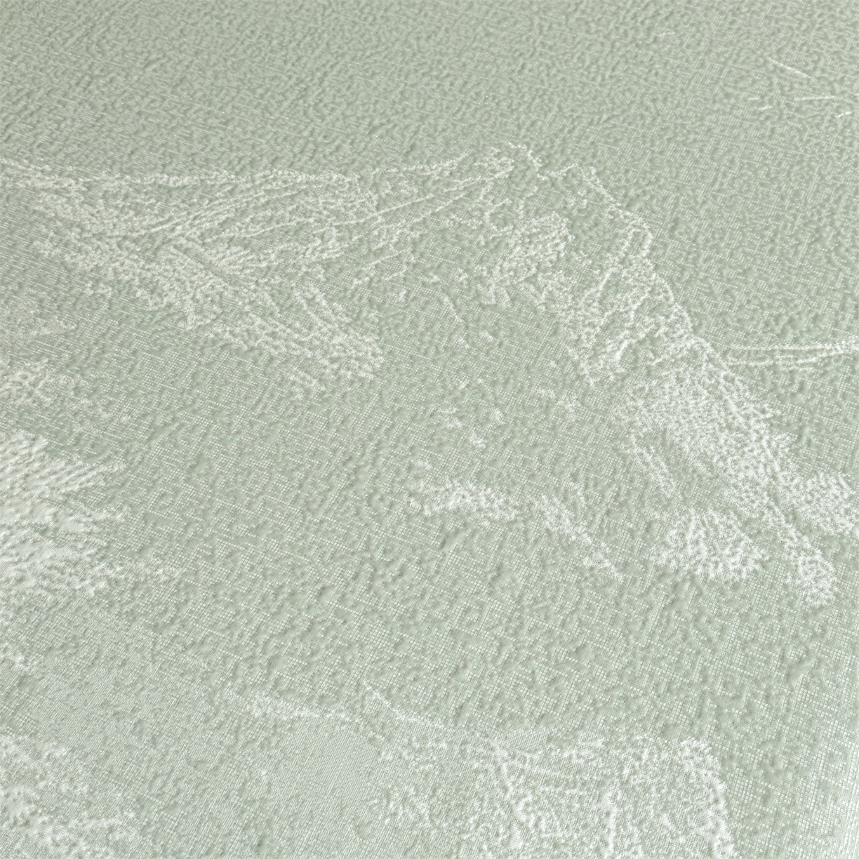 91家纺网 家纺一手货源 找家纺 慕木家纺 2026新款A类三明治复合乙纶提花冰豆豆花边床盖款床裙水墨丹青系列（提供买家秀） 水墨丹青-绿