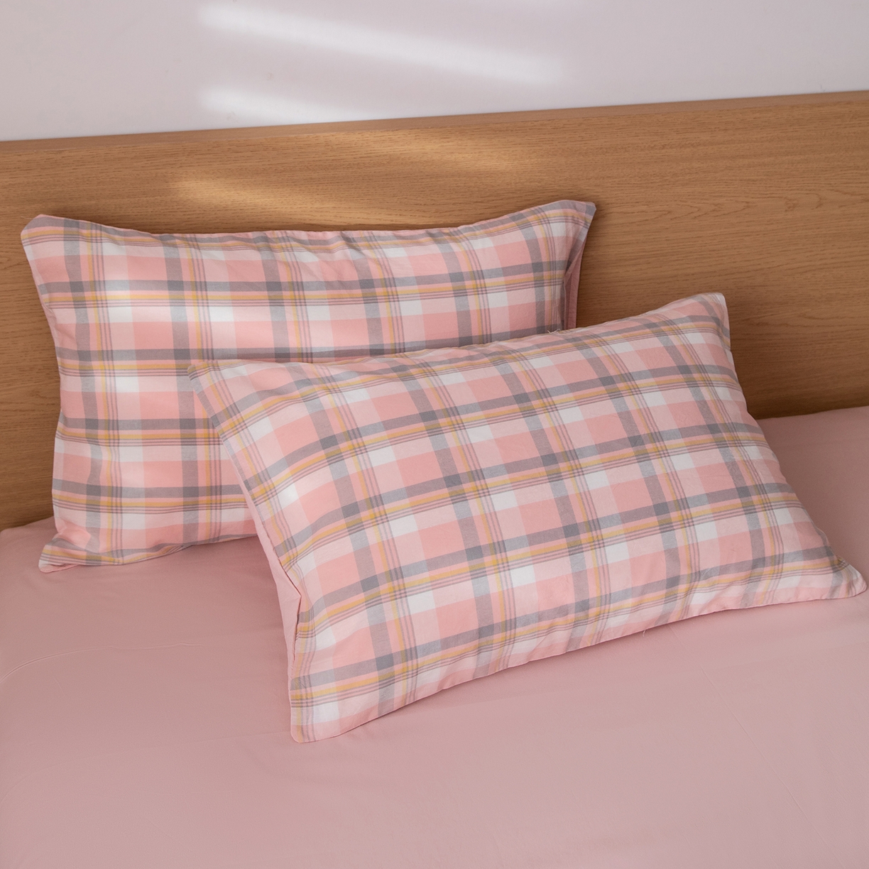 91家纺网 家纺一手货源 找家纺 安琪家纺 2026春夏新款色织水洗棉棉花夏被夏凉被空调被 简夕粉